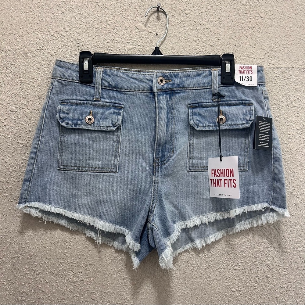 Celebrity Pink Cut Off Denim Shorts 11/30 NWT